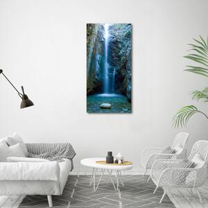 Vertikální Vertikální Foto obraz na plátně do obýváku Vodopád ocv-34990318