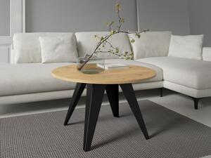 Konferenční stolek Barteno, Barva dřeva: černá / dub lancelot Mirjan24 5903211332296