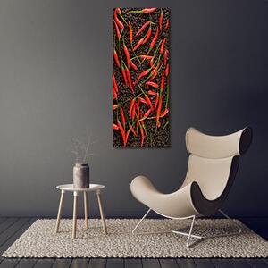 Vertikální Foto obraz skleněný svislý Chilli papričky osv-35225615
