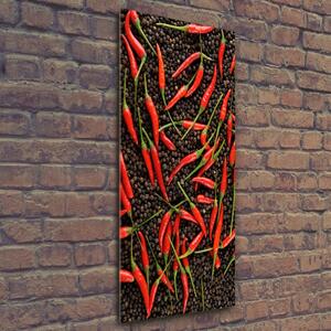 Vertikální Foto obraz skleněný svislý Chilli papričky osv-35225615
