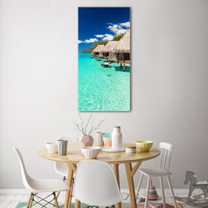 Vertikální Foto obraz skleněný svislý Tropický ostrov osv-40314400