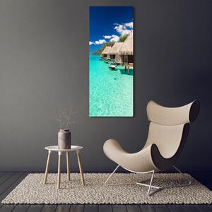 Vertikální Foto obraz na plátně Tropický ostrov ocv-40314400