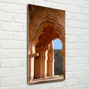 Vertikální Fotoobraz na skle Lotus Mahal Hampi osv-40620244