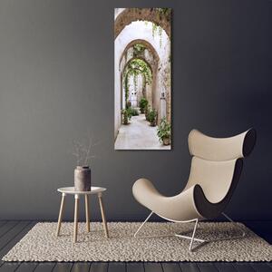 Vertikální Fotoobraz na skle Arkáda na zámku osv-43099702