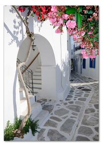 Vertikální Foto obraz sklo tvrzené Řecká vesnice osv-43301009