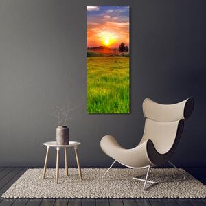 Vertikální Foto obraz sklo tvrzené Západ slunce osv-44149731