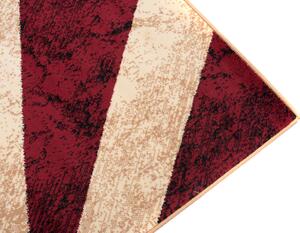 Makro Abra Moderní kusový koberec CHEAP K855A krémový červený Rozměr: 130x190 cm