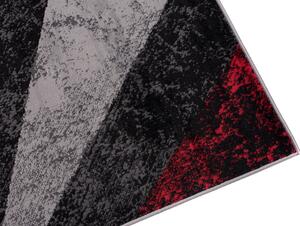 Makro Abra Moderní kusový koberec CHEAP K855A černý Rozměr: 250x350 cm