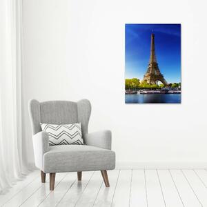 Vertikální Fotoobraz na skle Eiffelová věž Paříž osv-44409283