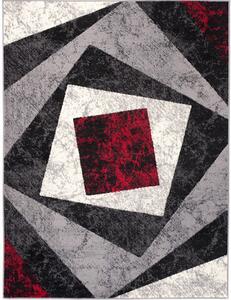 Makro Abra Moderní kusový koberec CHEAP K855A černý Rozměr: 250x300 cm