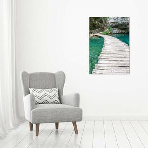 Vertikální Foto obraz na plátně Plitvická jezera ocv-44743153
