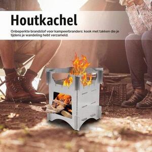 Skládací Mini Wood sporák Camping Stove Backpacking venkovní, Portable Camper Stove