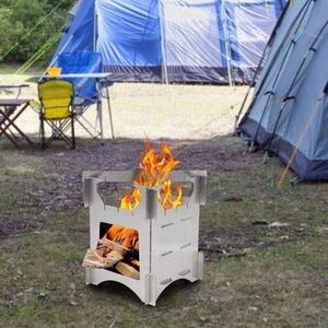 Skládací Mini Wood sporák Camping Stove Backpacking venkovní, Portable Camper Stove