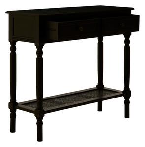 Černý konzolový stolek 33x91 cm Heritage – Premier Housewares