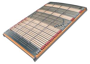Lamelový rošt - Buk - 140 x 200 cm - 7 zón a 44 lamel