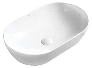 BPS-koupelny Keramické umyvadlo na desku TES WH 555 55,5x30,5 cm, bílé