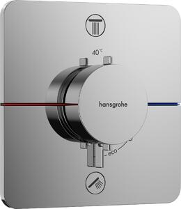 Hansgrohe ShowerSelect Comfort Q - Termostat pod omítku pro 2 spotřebiče, chrom 15583000
