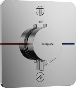 Hansgrohe ShowerSelect Comfort Q Termostat pod omítku pro 2 spotřebiče, chrom 15583000