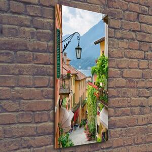 Vertikální Fotoobraz na skle Italské uličky osv-49988155