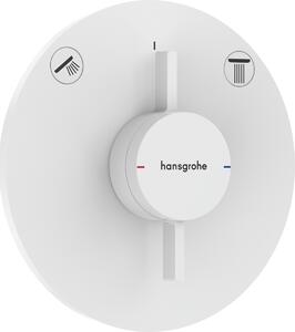 Hansgrohe DuoTurn S Baterie pod omítku pro 2 spotřebiče, matná bílá 75418700