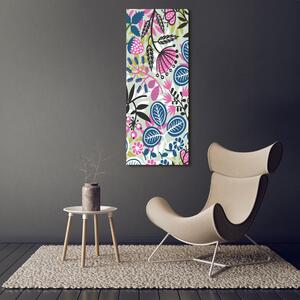 Vertikální Moderní fotoobraz canvas na rámu Květiny ocv-49934883