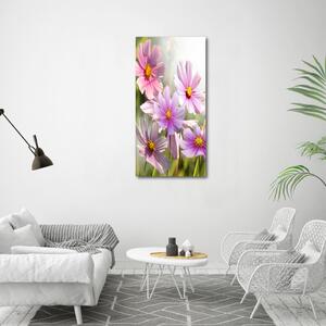 Vertikální Foto obraz canvas Polní květiny ocv-50039707
