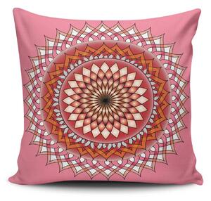 ASIR Povlak na polštář MANDALA-28 růžová mandala