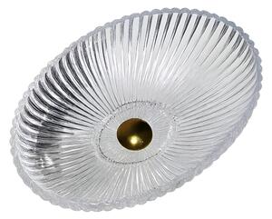 BPS-koupelny Skleněné umyvadlo na desku BRILLANT3 TR 510 51x35 cm, transparent