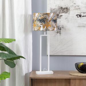 Stolní lampa White Parot 78cm