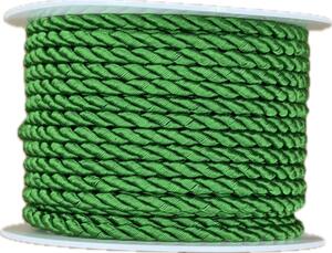 Provázek kroucený TwistCord Fresh Green zelený 3mm x 4m (5,- Kč/m)
