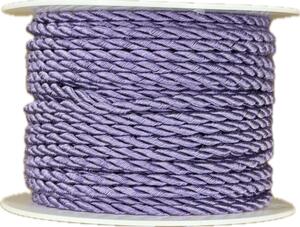 Provázek kroucený TwistCord Lavender levandulová 3mm x 4m (5,- Kč/m)