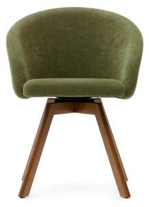 Jídelní židle viran chenille zelená
