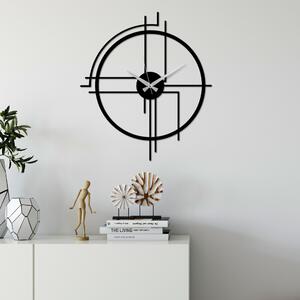 ASIR Nástěnné hodiny kovové WHEEL černé