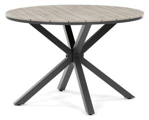 Zahradní stůl Autronic 110x110 cm šedá Hliník AZT-S1430 GREY
