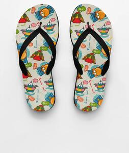 Summerbird | stylové plážové žabky - Černá, S / EU 38