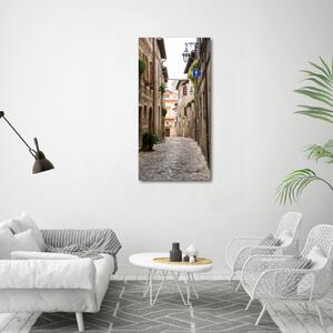 Vertikální Fotoobraz na skle Italské uličky osv-57282218