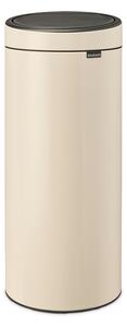 Brabantia Odpadkový koš Touch Bin New - 30 L, jemná béžová