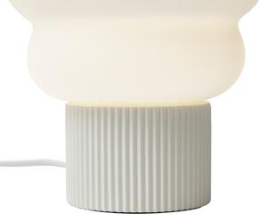 Japandi stolní lampa béžová s opálovým sklem 18cm - Kumo 3