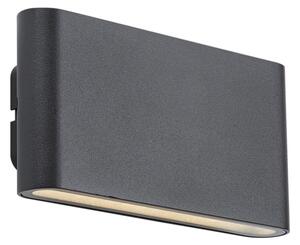 Nástěnná lampa černá magnetická vč. LED dobíjecí - Batt