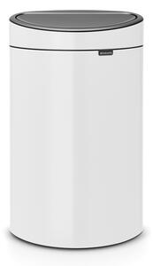 Brabantia Odpadkový koš Touch Bin - 40 L, bílá
