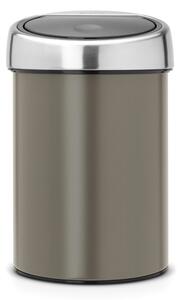 Brabantia odpadkový koš Touch Bin - 3 L, platinová