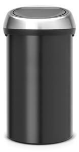 Brabantia odpadkový koš Touch Bin - 60L, matná černá/stříbrná