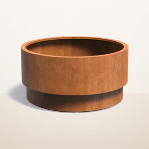 Cortenový květináč Orbit Ø 1200 × v 600 mm