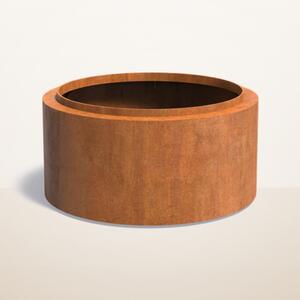 Cortenový květináč Rondo Ø 1200 × v 600 mm