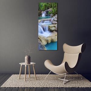 Vertikální Foto obraz na plátně Vodopád Thajsko ocv-60730656