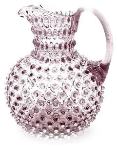 Sklárna Častolovice - Džbán 1l - Hobnail - Ananas - fialka ametyst