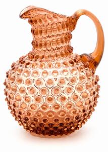 Sklárna Častolovice - Džbán 2l - Hobnail - Ananas - měděná