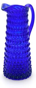 Sklárna Častolovice - Džbán 1,2l - Hobnail - Ananas - tmavě modrá