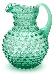 Sklárna Častolovice - Džbán 1l - Hobnail - Ananas - beryl
