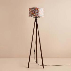 ASIR Stojací lampa AYD-3448 tmavá a barevná